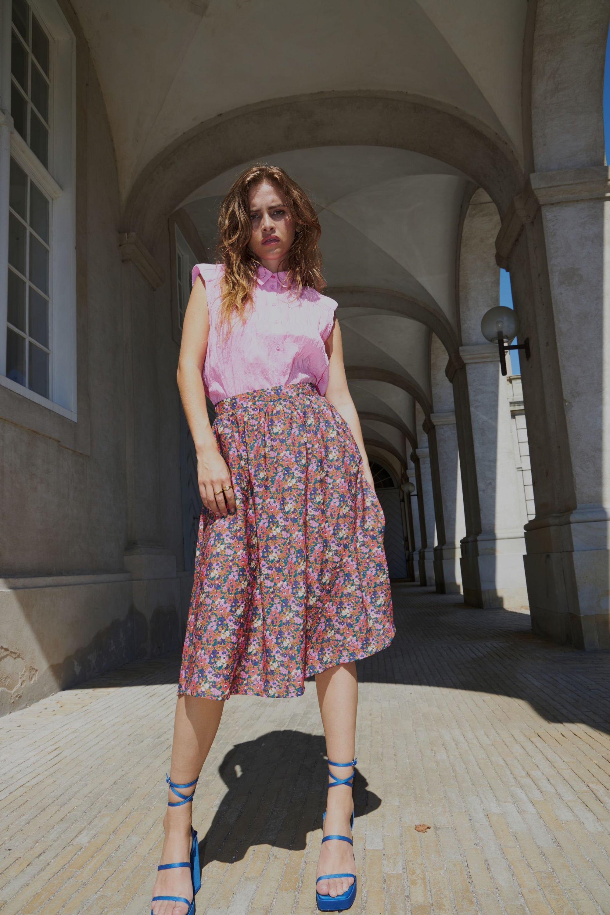 Lollys Laundry Ella Skirt - 74 Flower Print