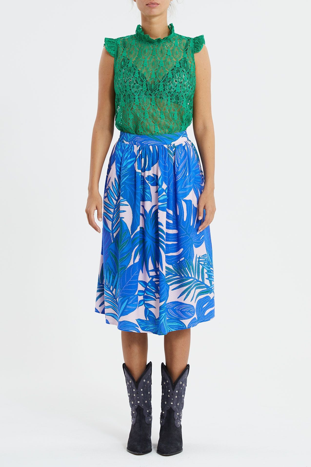 Lollys Laundry Ella Skirt - 20 Blue