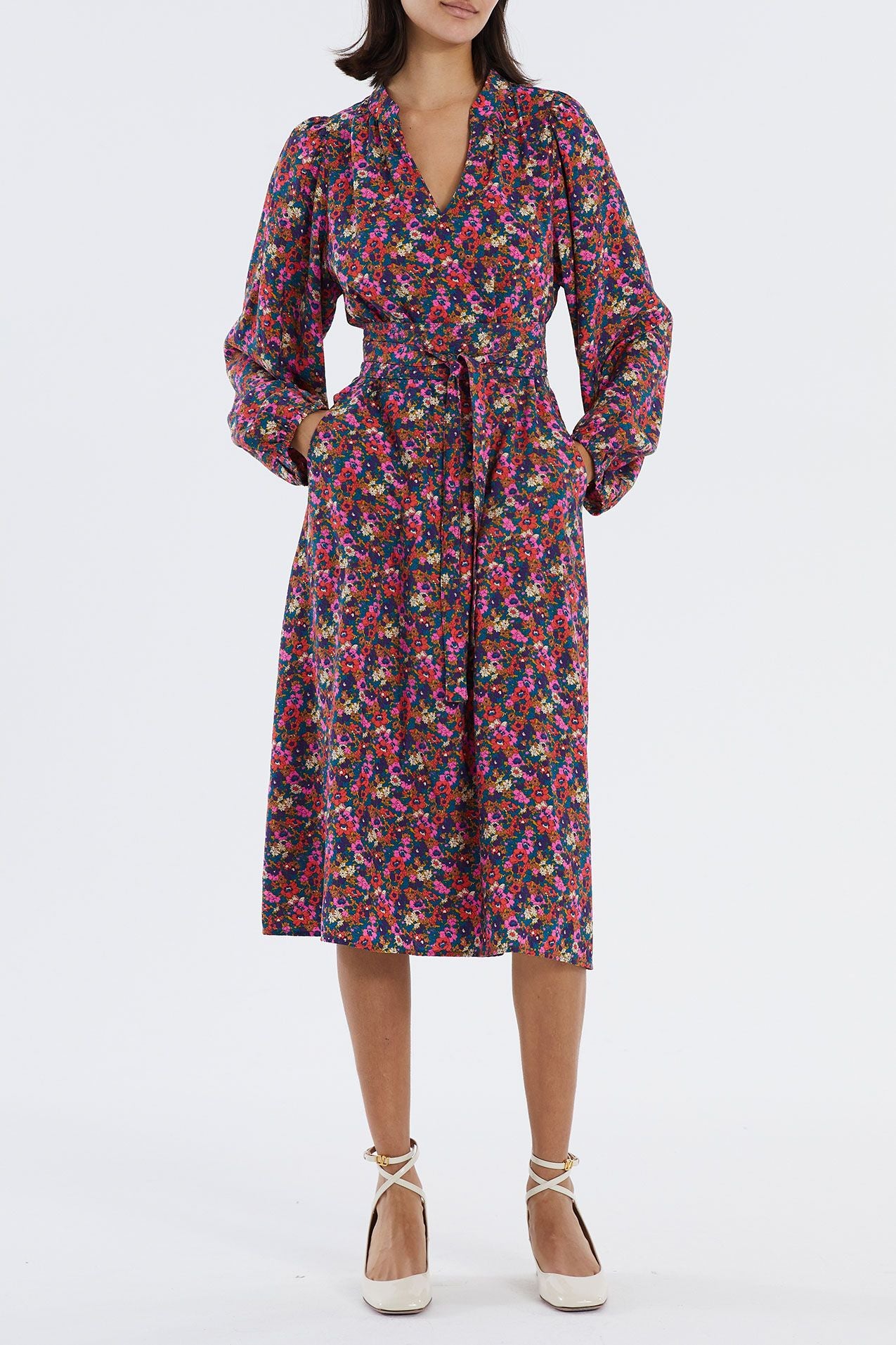Lollys Laundry Paris Dress - 74 Flower Print
