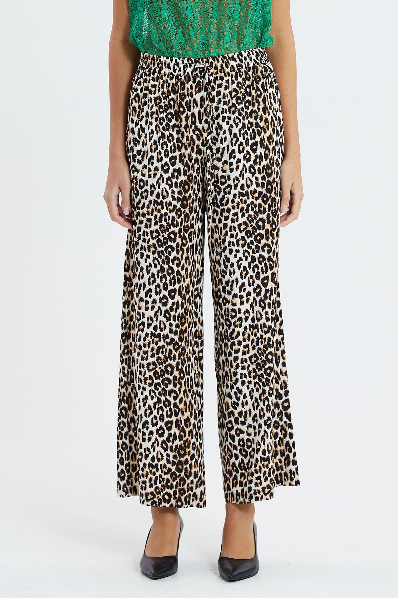 Lollys Laundry Rita Pants - 72 Leopard Print