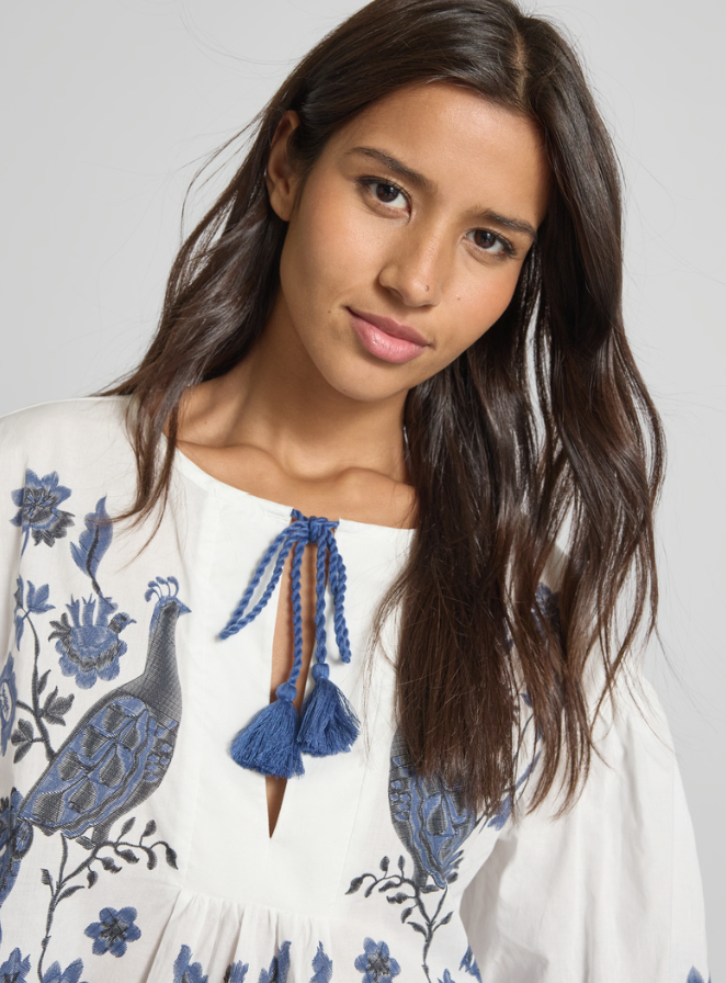 Lollys Laundry Askar Blouse - Crème