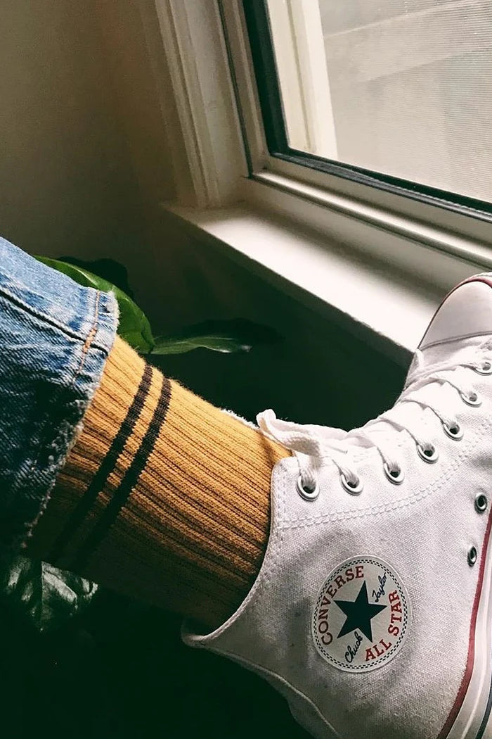 Le Bon Shoppe Boyfriend Socks - Biscotti