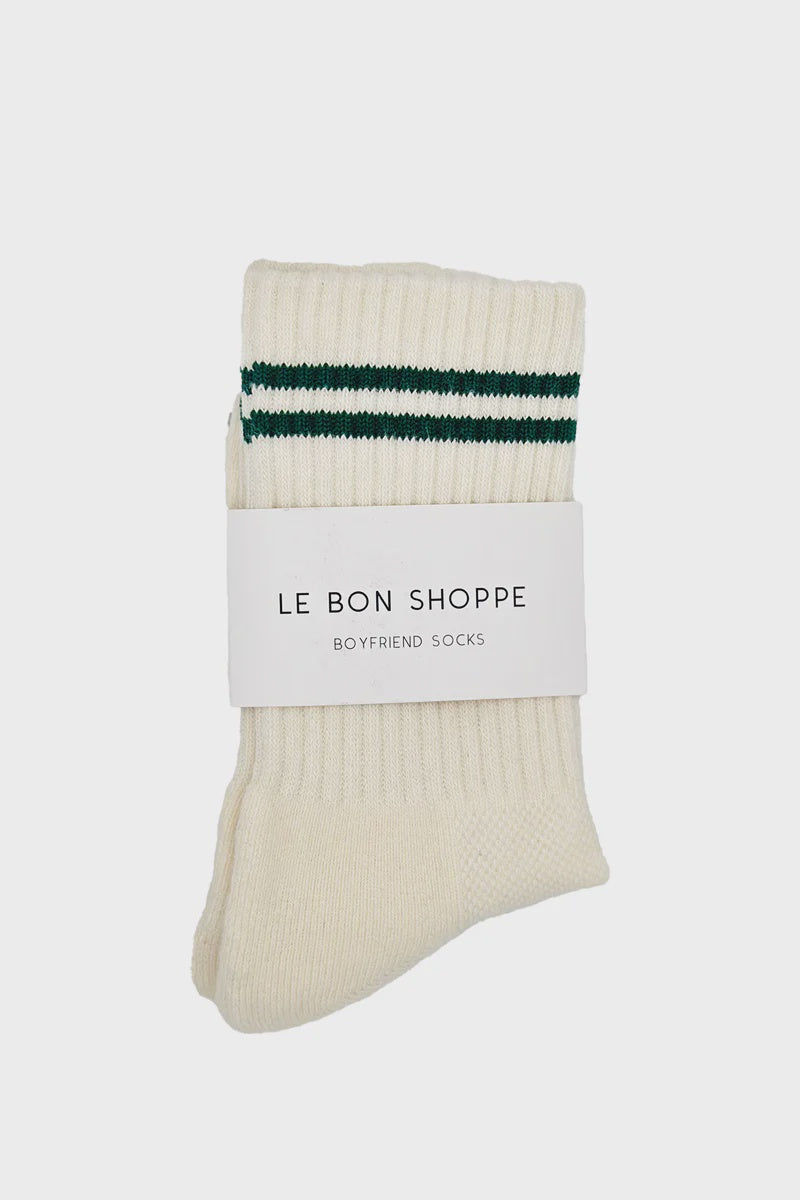 Le Bon Shoppe Boyfriend Socks - Parchment