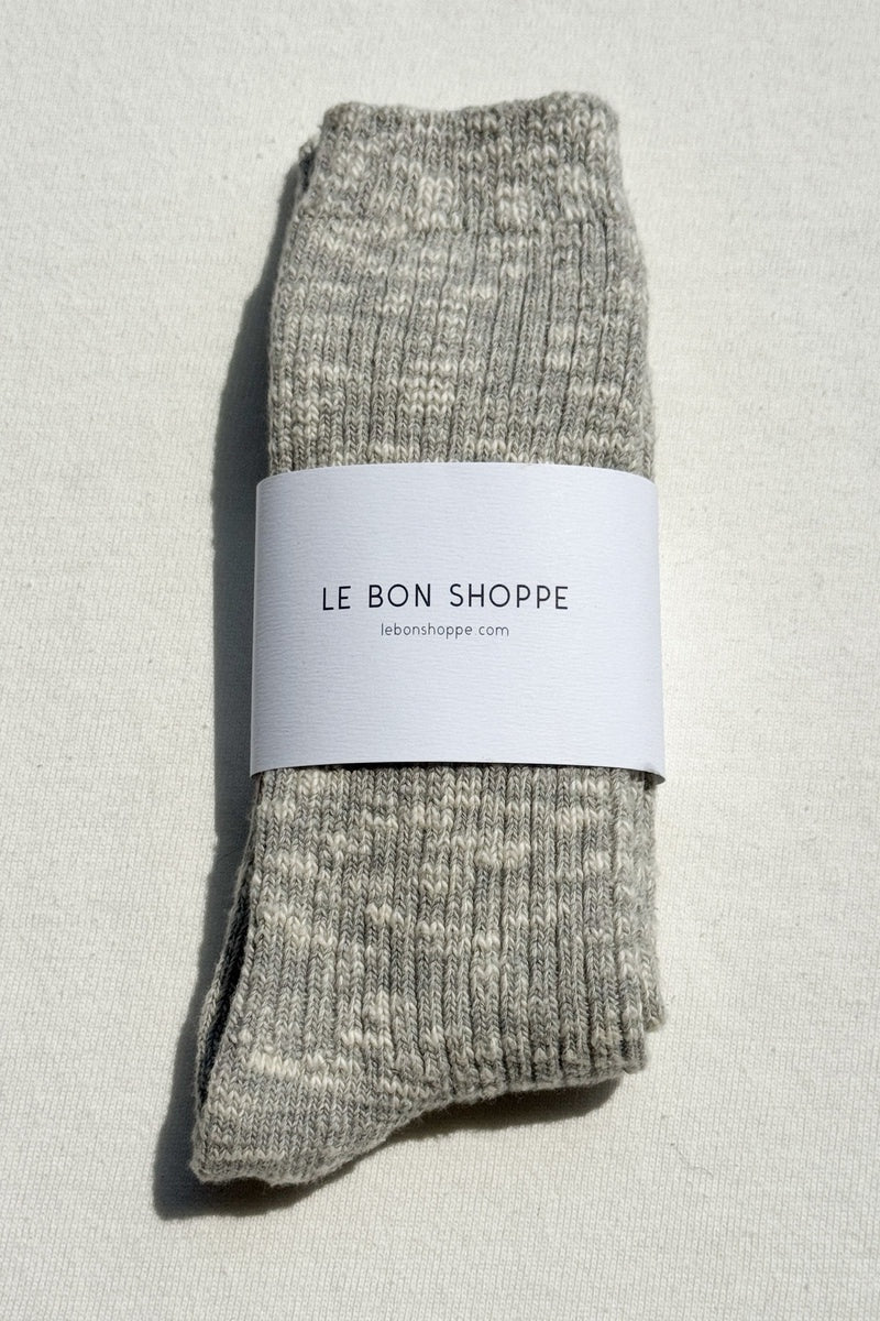 Le Bon Shoppe Cottage Socks - Heather Grey