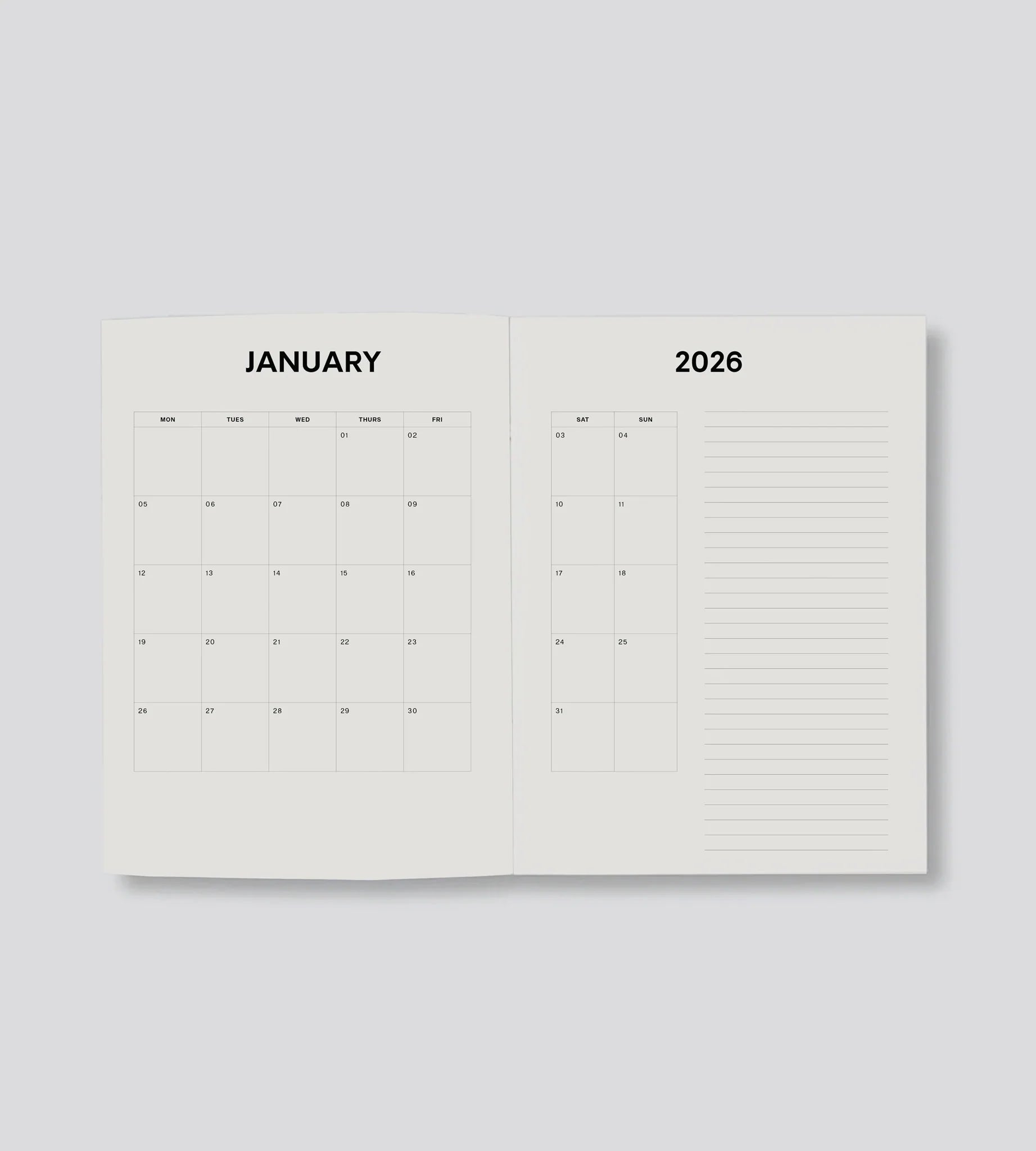 Father Rabbit x Juliette Hogan 2026 Weekly Diary - Petal Parade