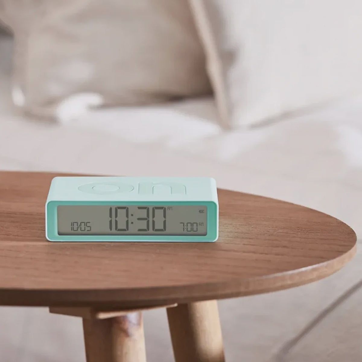 Lexon Flip Classic Alarm Clock - Mint