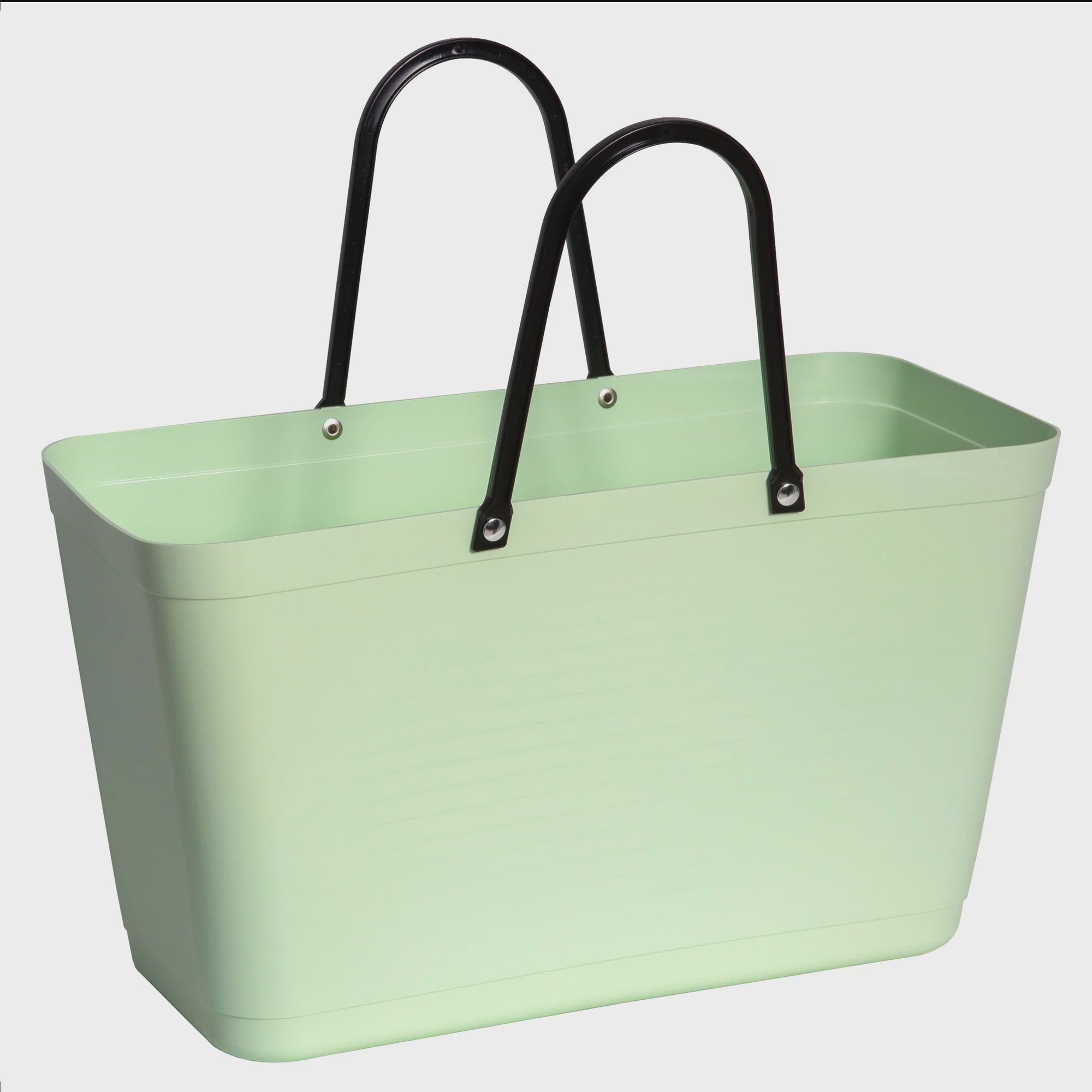 Hinza Green Plastic ( Sugar Cane) Bag Large - Light Green