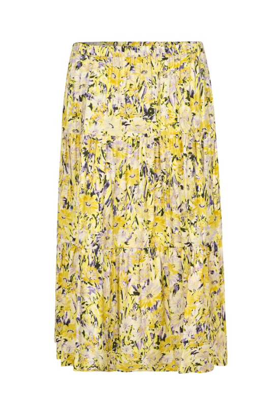 Lollys Laundry Morning Midi Skirt - Flower Print