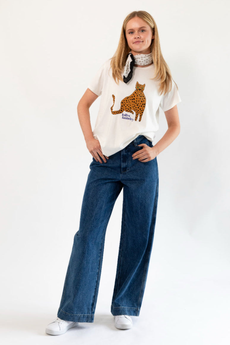 Lollys Laundry Roma Tee - White