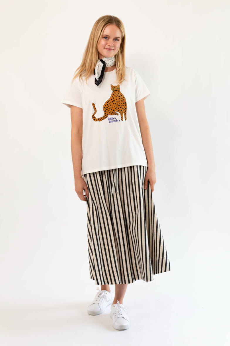 Lollys Laundry Roma Tee - White