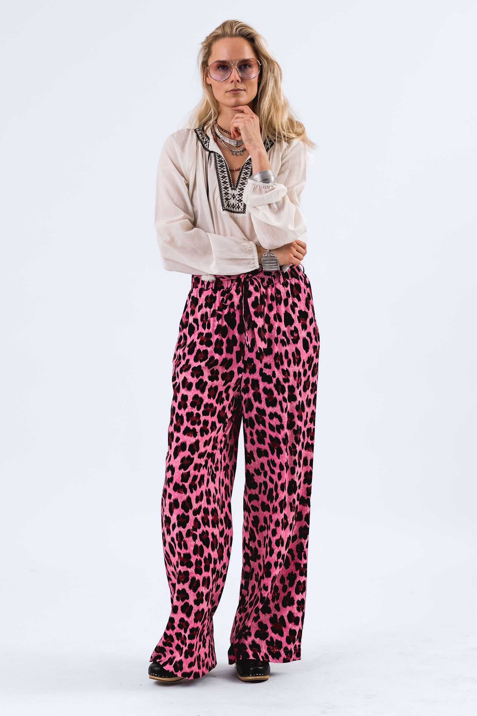 Lollys Laundry Vicky Pants - Neon Pink