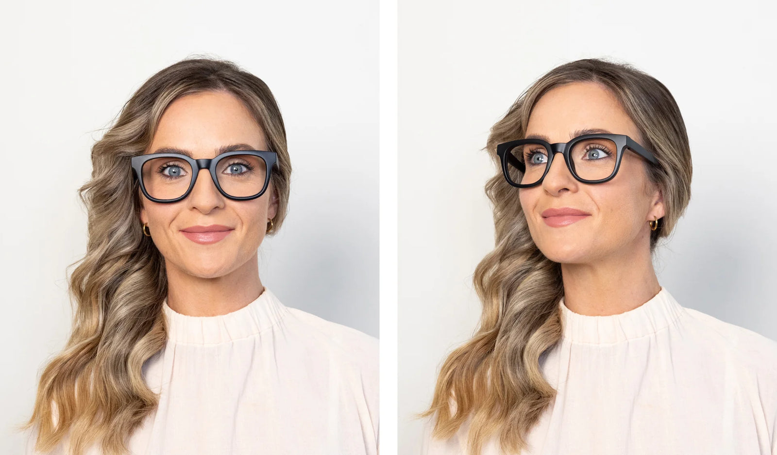 Vital Joss Reading Glasses - Matt Black