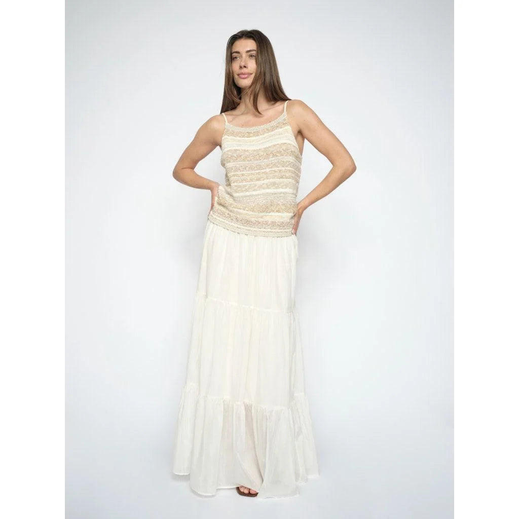 Mos Mosh Kya Edele Knit Top - Ecru