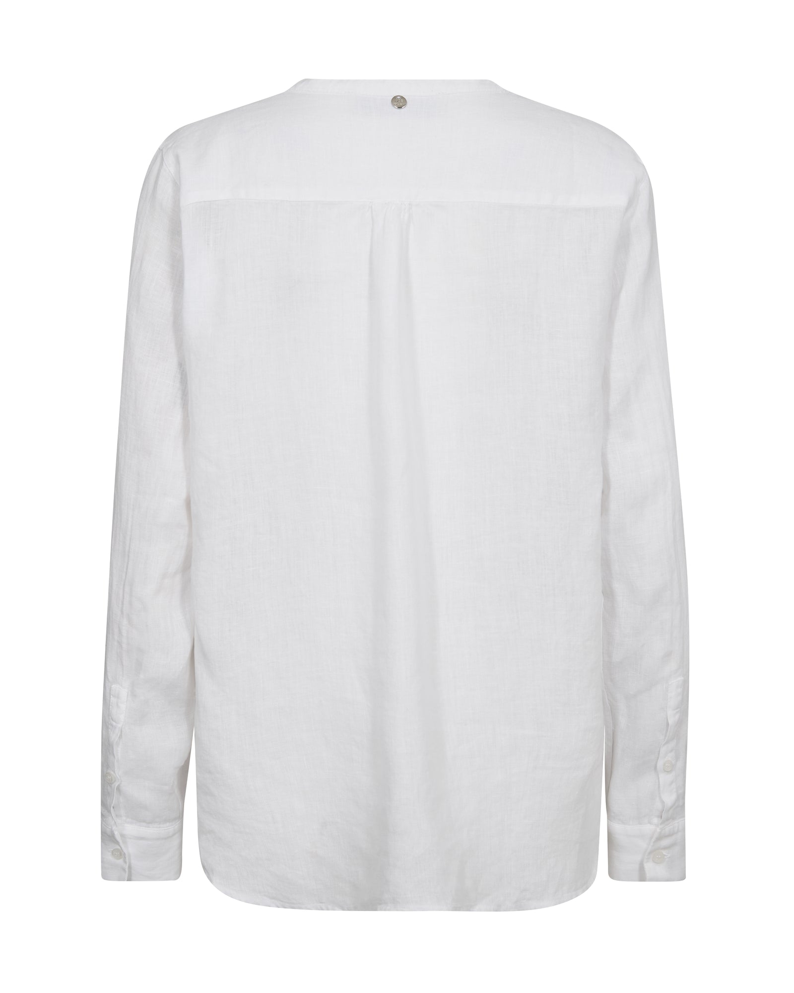 Mos Mosh Danna Linen Blouse - White