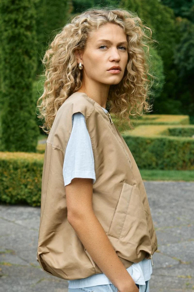 Mos Mosh Kura Waistcoat - Shadow