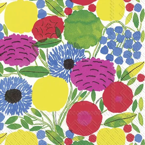 Marimekko Napkins - Sitruunapuu Pink