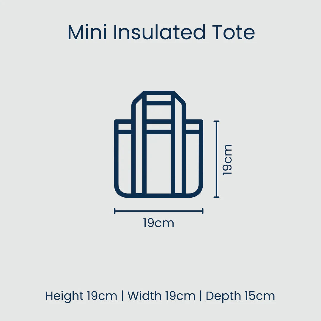 Project Ten Mini Insulated Tote - Toile