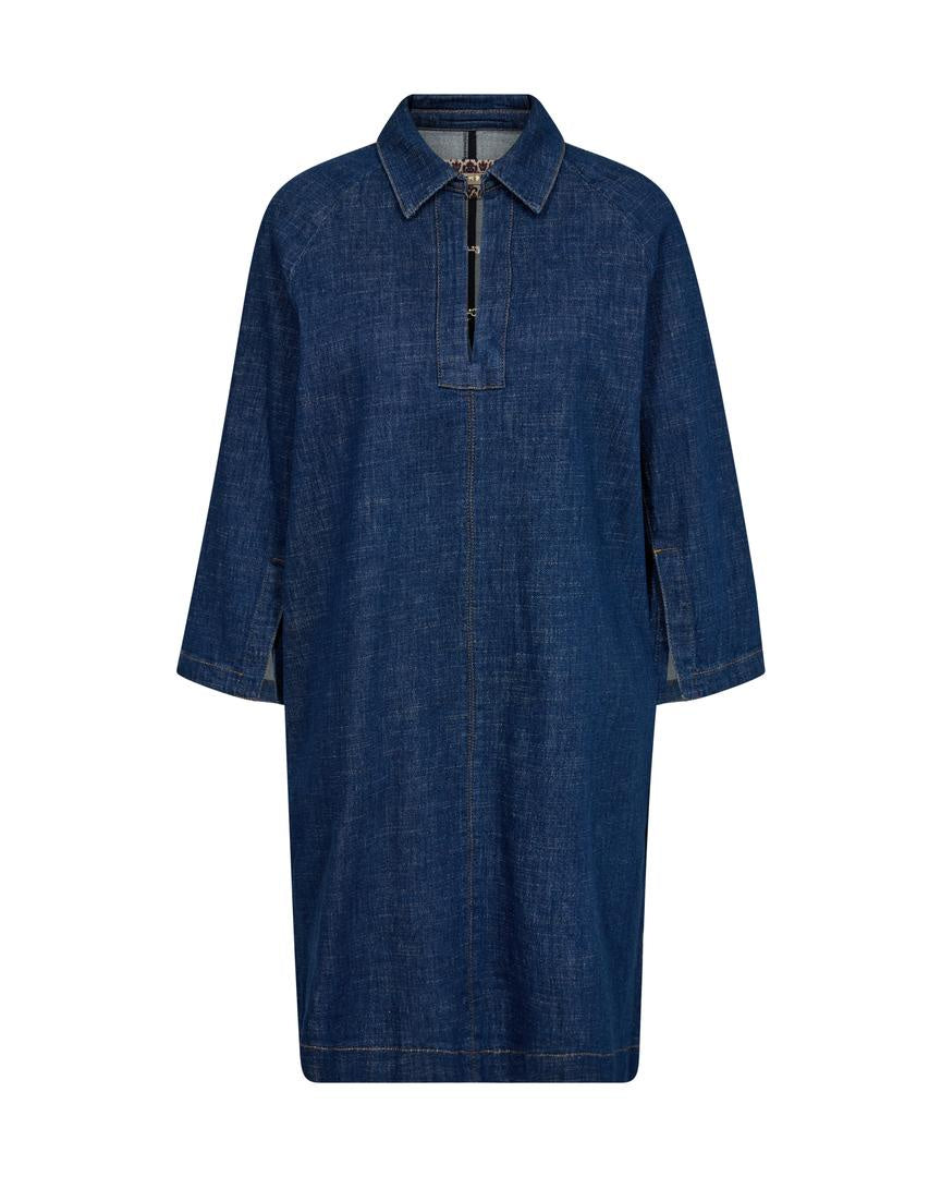 Mos Mosh Cirali Pincourt Dress - Dark Blue