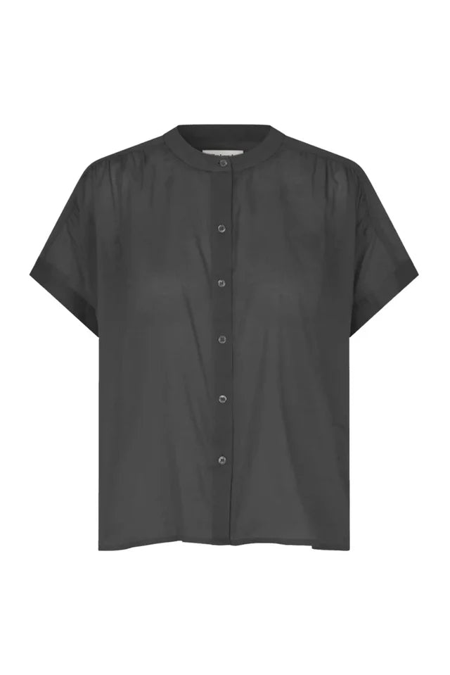Lollys Laundry Mya Shirt - Washed Black