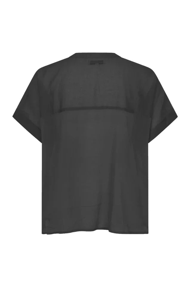 Lollys Laundry Mya Shirt - Washed Black