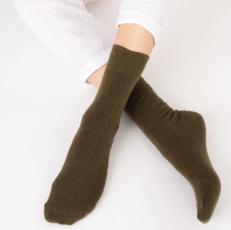 Nooan Hamilton Sock - Military Olive