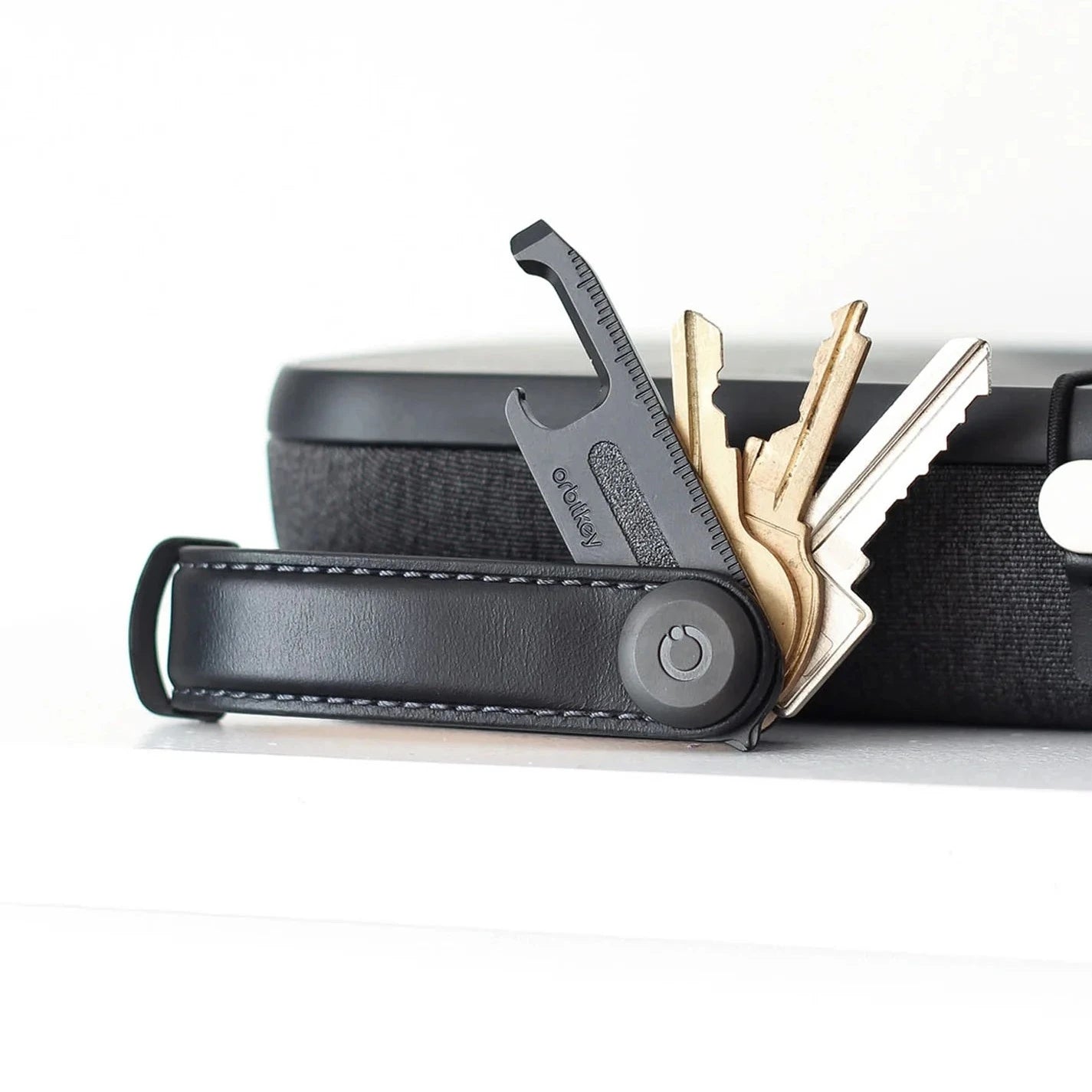 Orbitkey Key Organiser Leather - Black