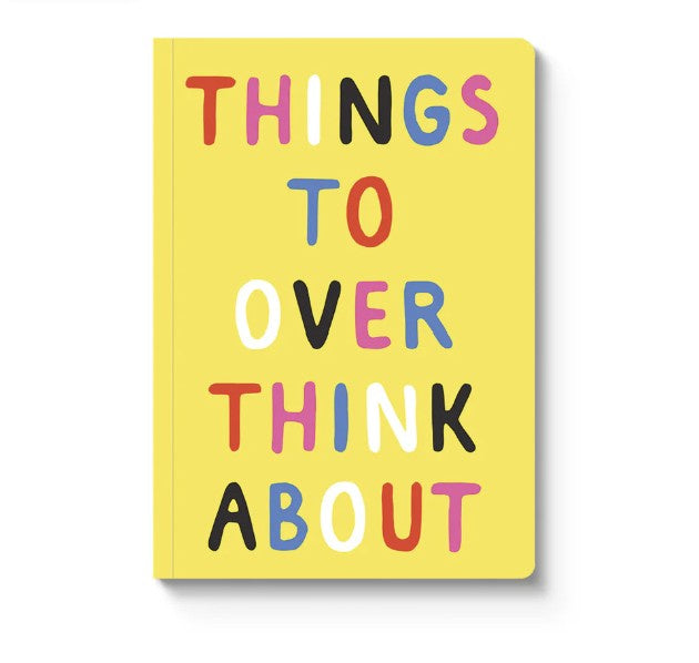 Ohh Dear A5 Lined Notebook - Things To Over Think About