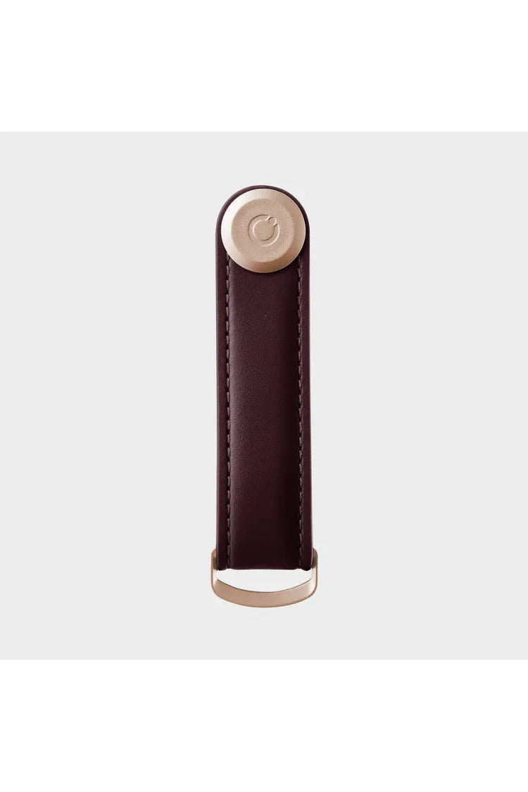 OrbitKey Key Organiser Leather - Wine