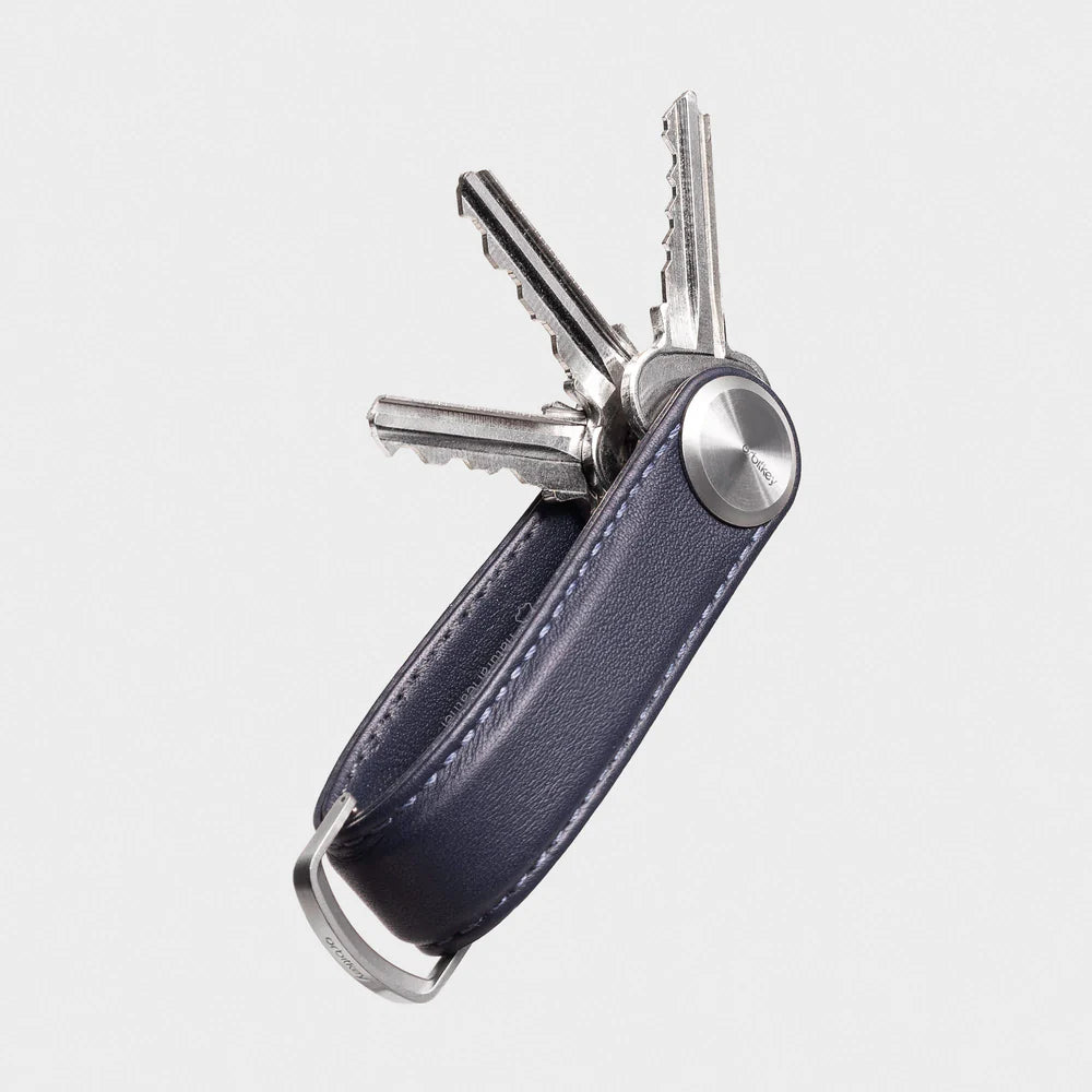 Orbitkey Key Organiser Pro - Leather Sapphire
