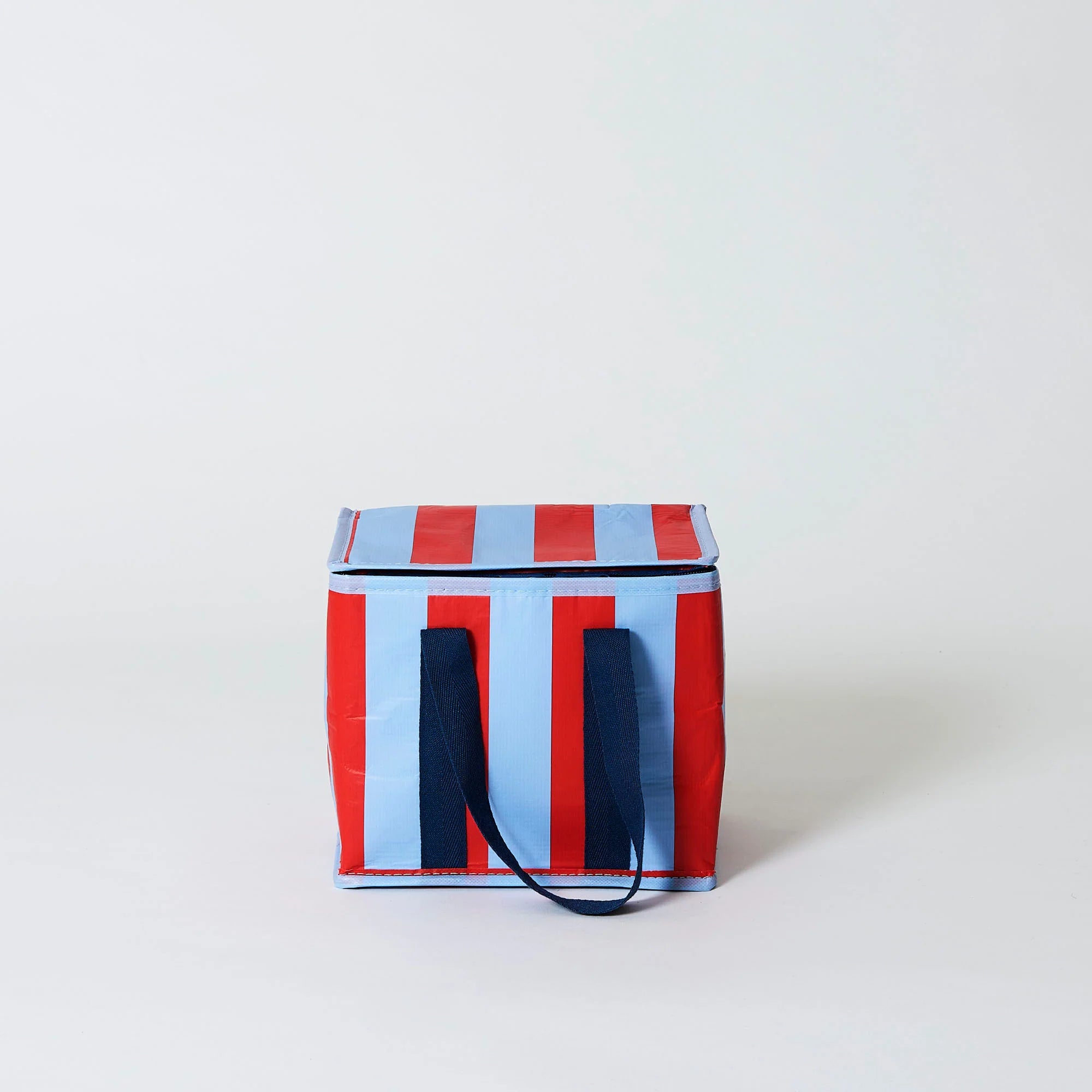 Project Ten Mini Insulated Tote - Red Blue Stripe