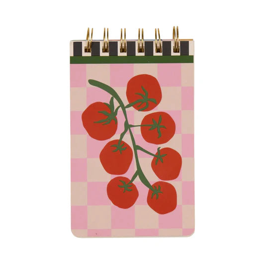 Designworks Ink Wire Notepad - Tomato