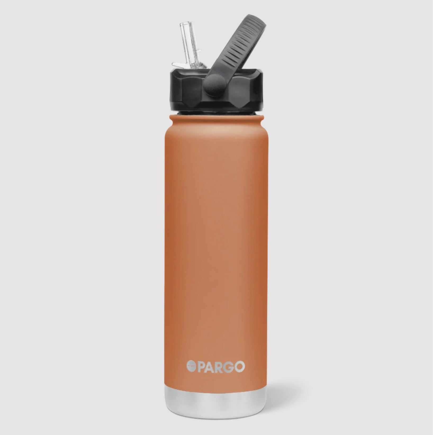 Project Pargo Insulated Bottle with Straw 750ml - Outback Red