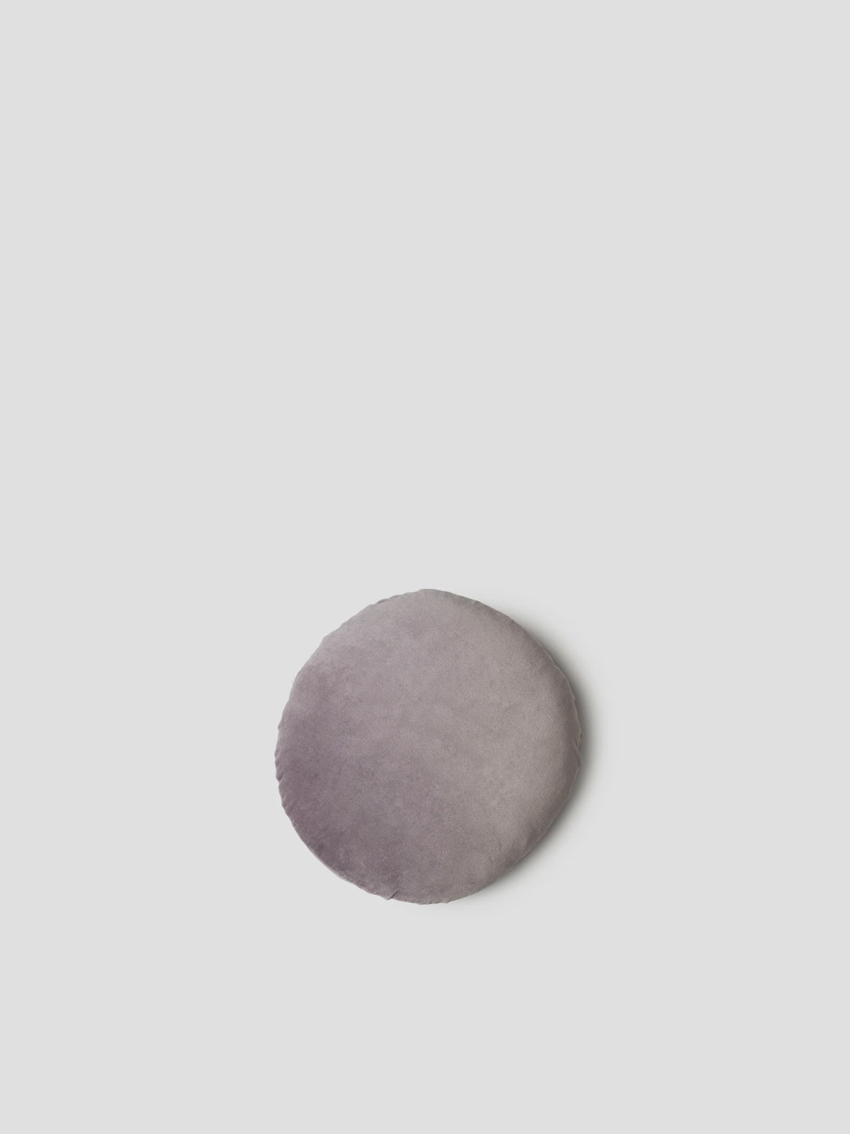 Citta Velvet Round Cushion - Pansy