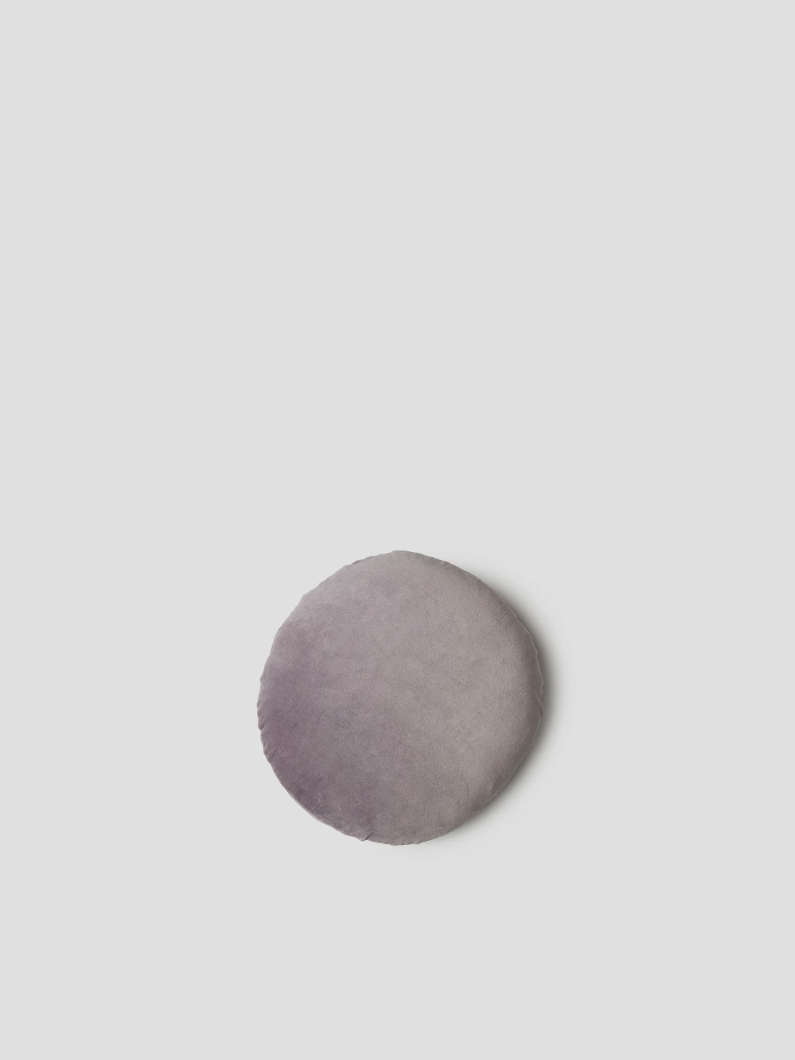 Citta Velvet Round Cushion - Pansy