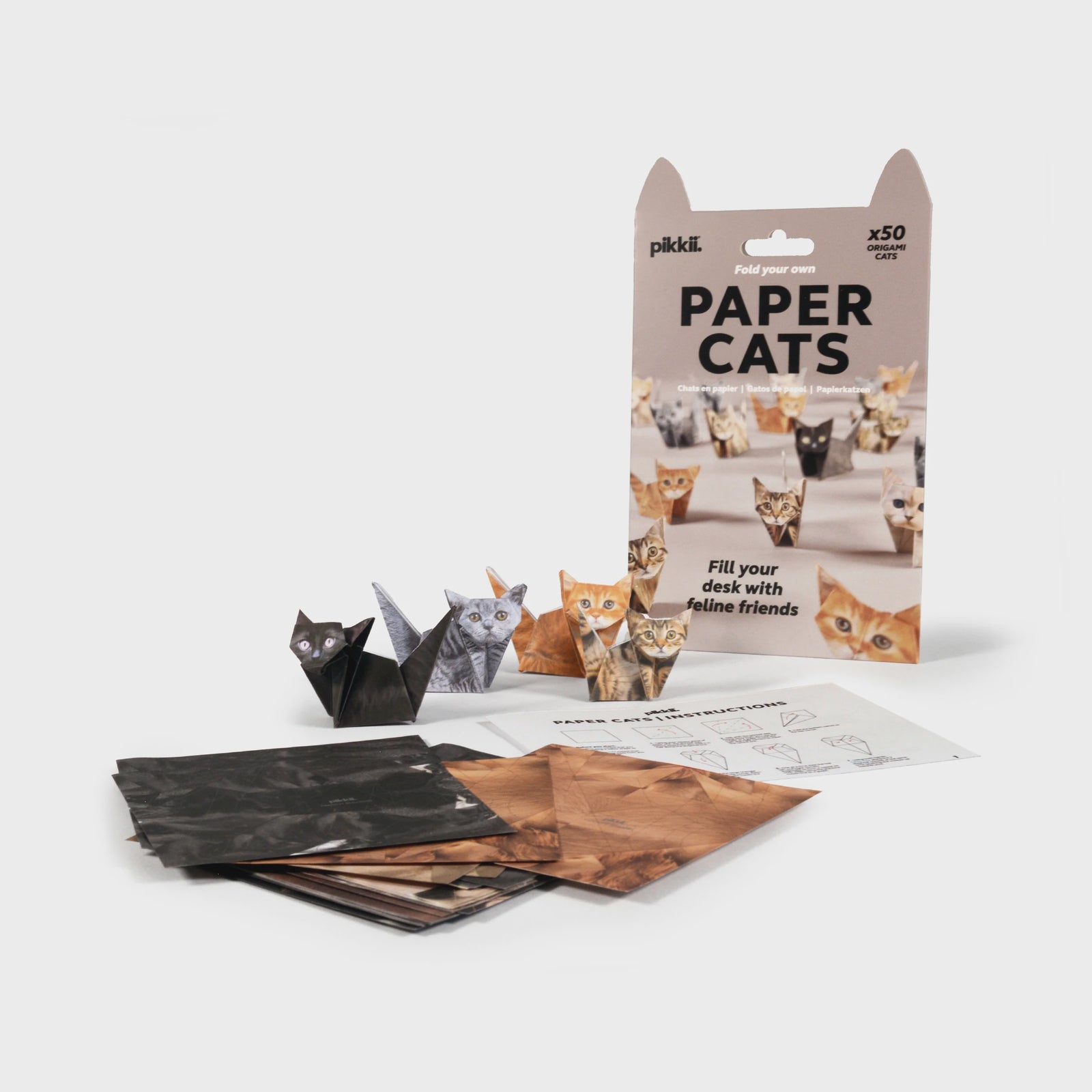 Paper Cats Fold Your Own Origami Cats