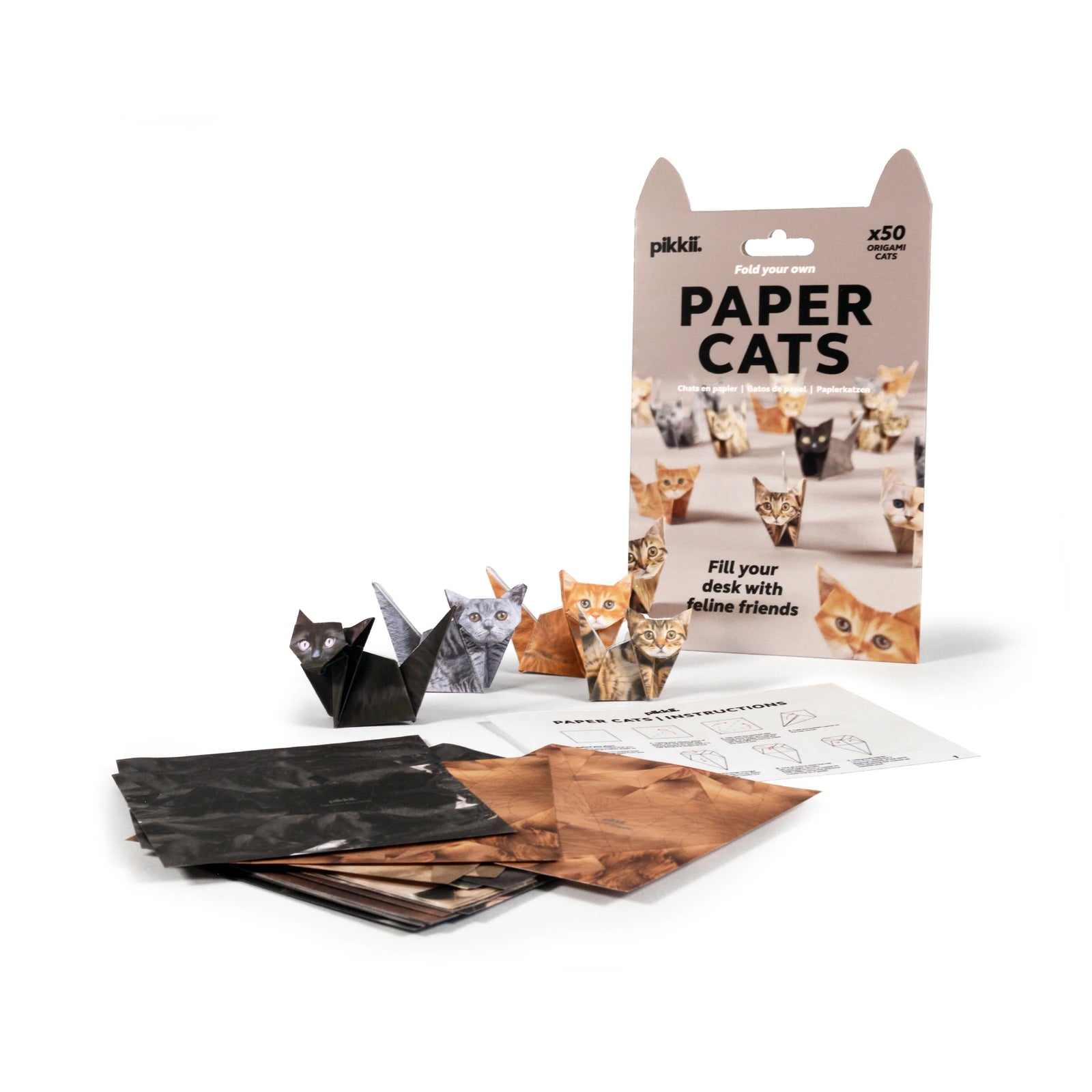 Paper Cats Fold Your Own Origami Cats