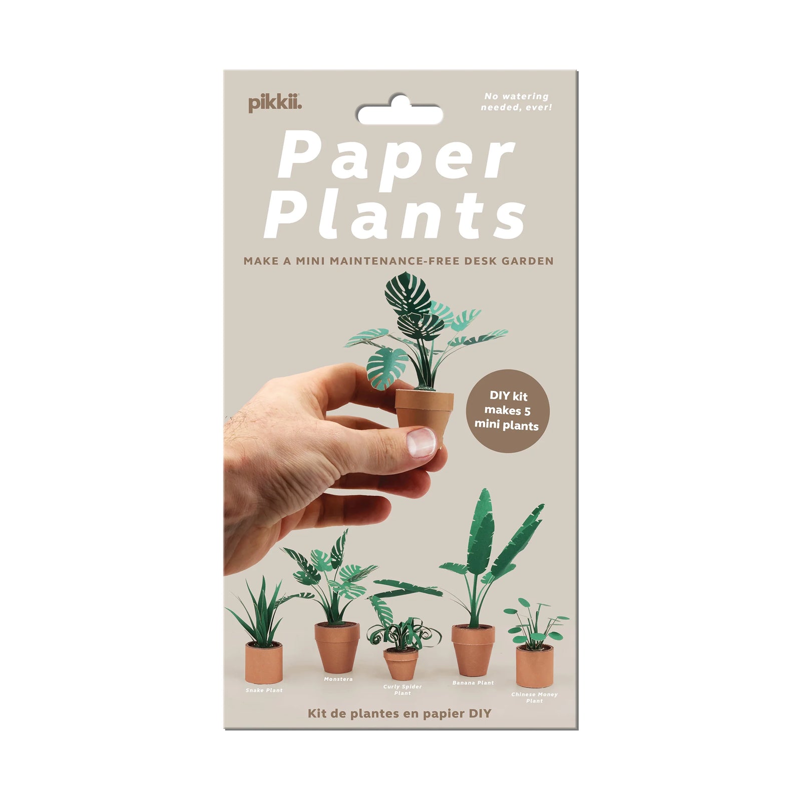 Paper Plants Make a Maintenance Free Desk Garden