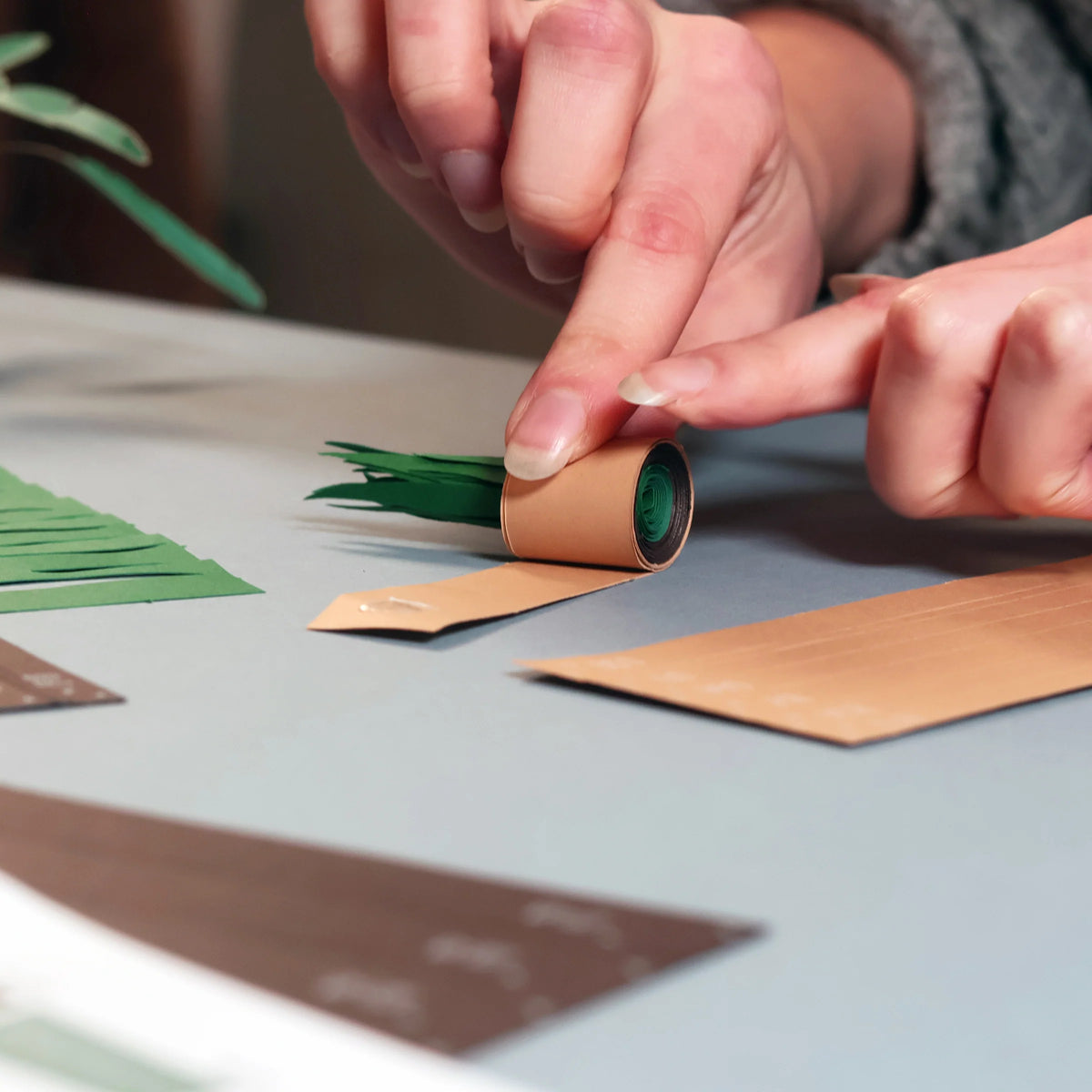 Paper Plants Make a Maintenance Free Desk Garden