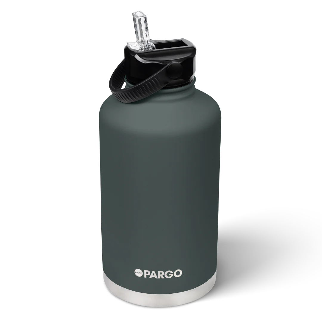Pargo Insulated Bottle 1890ml Sports Bottle  - Charcoal