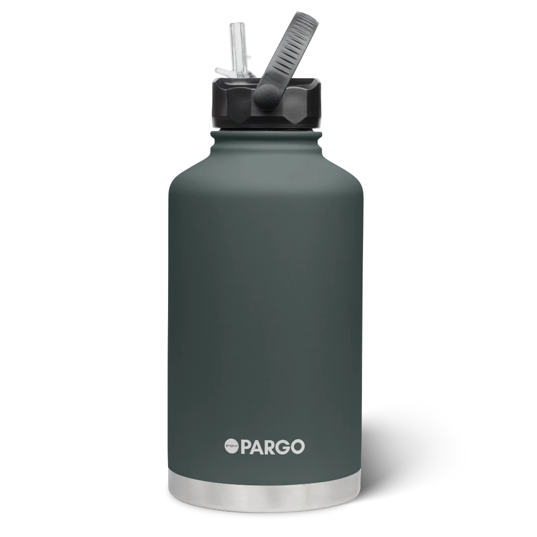 Pargo Insulated Bottle 1890ml Sports Bottle  - Charcoal