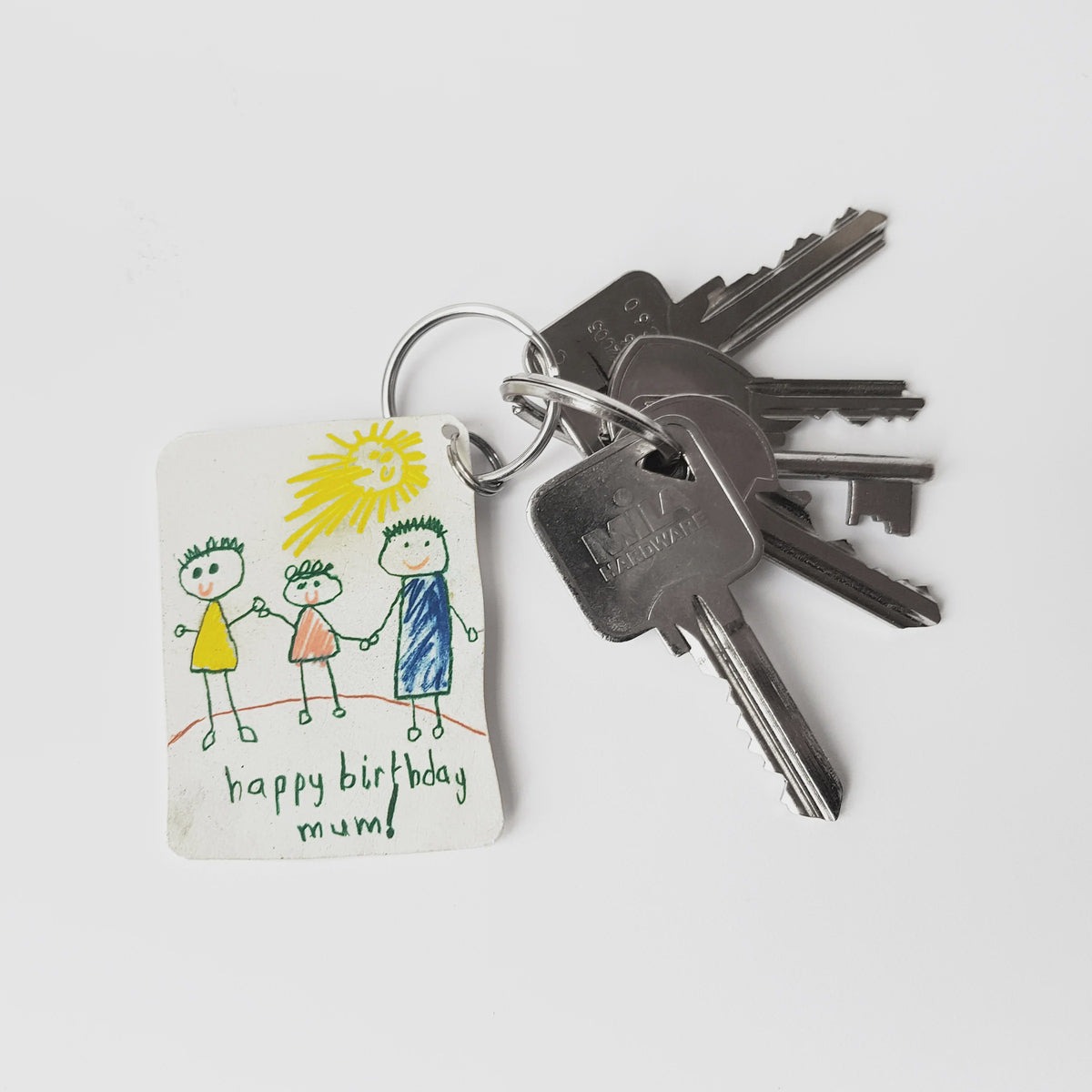 Pikkii Shrink Drawing Keyring