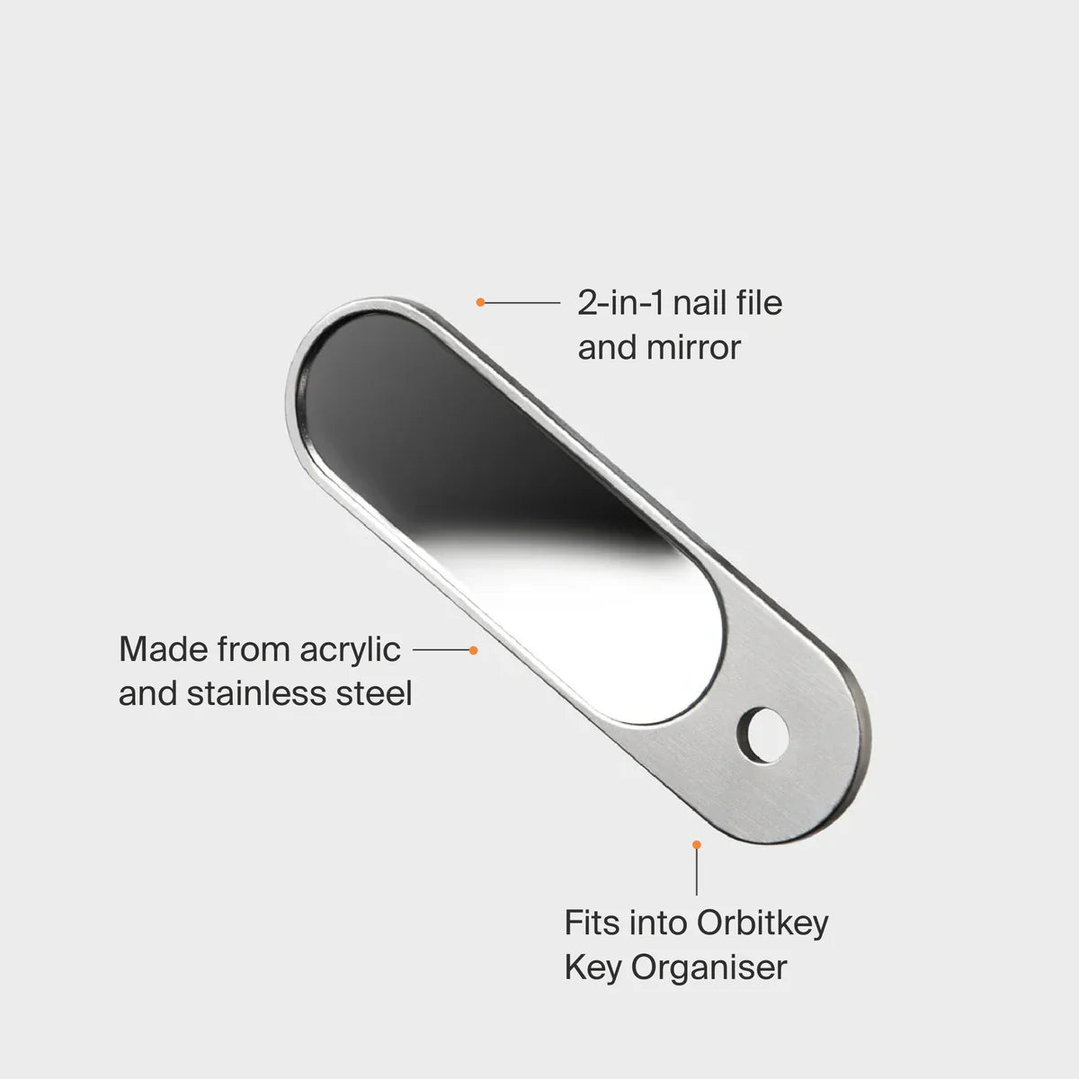 Orbitkey Nail File - Mirror