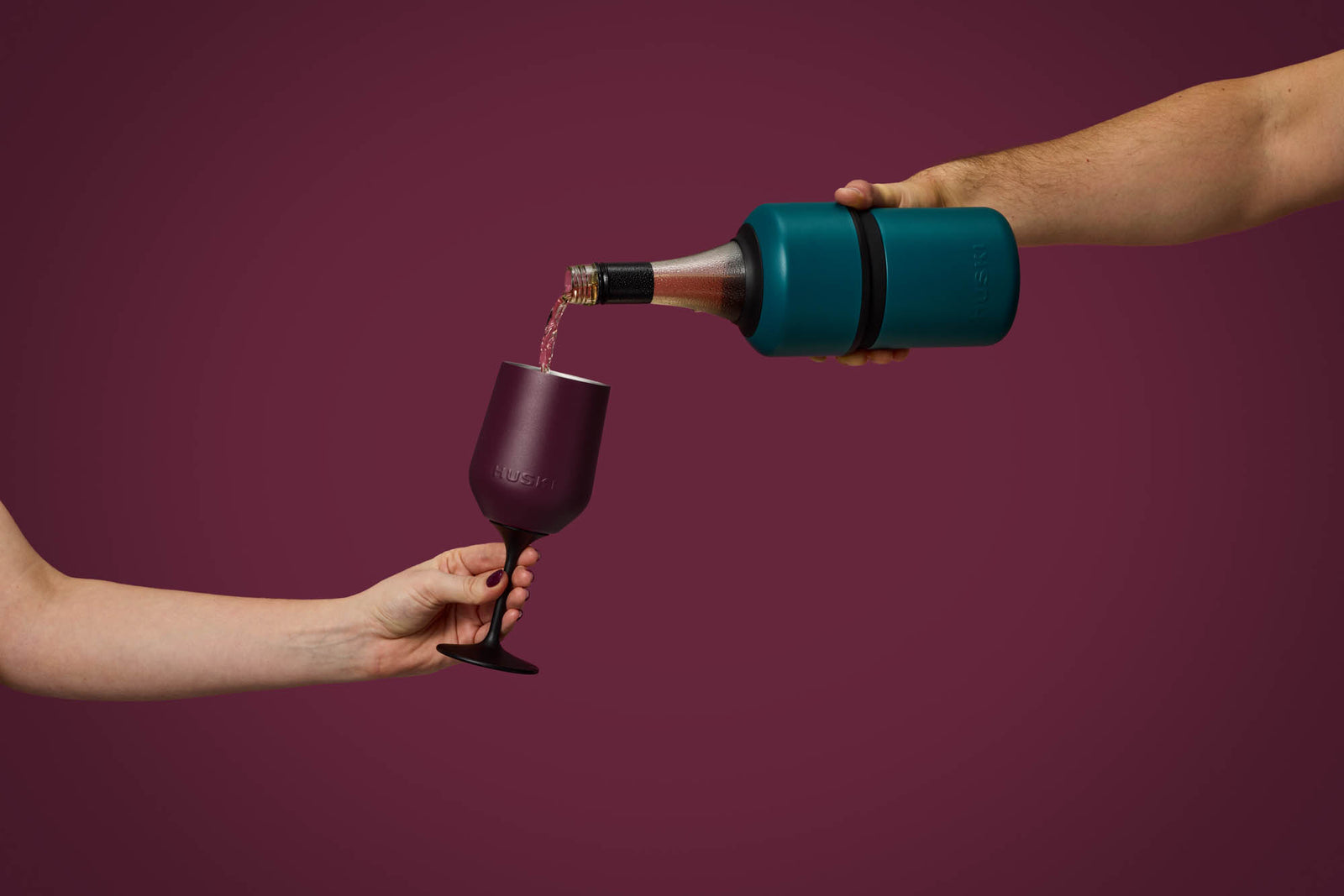 Huski Limited Edition Champagne Cooler - Deep Teal