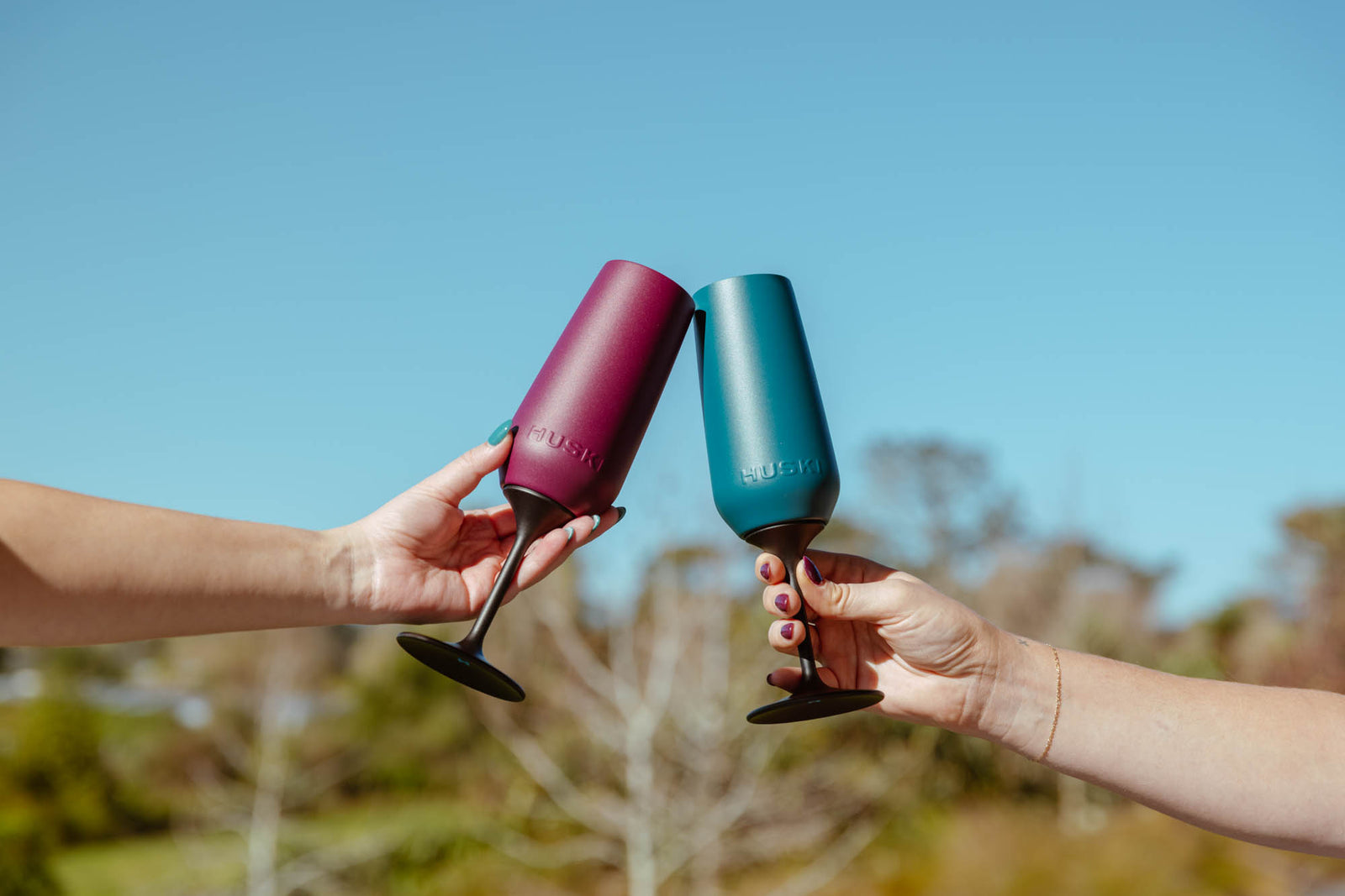 Huski Champagne Flute Limited Edition - Deep Teal