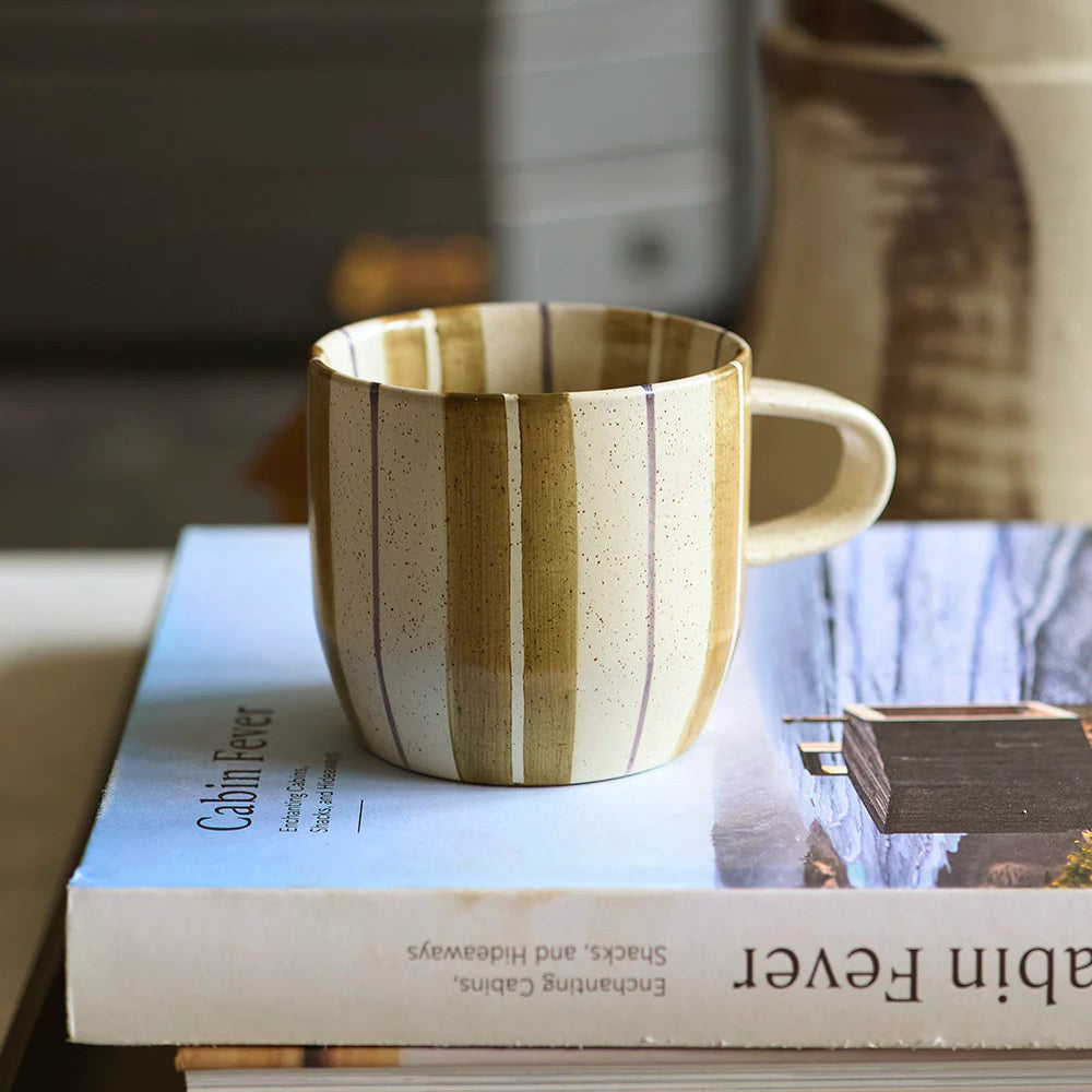 Robert Gordon Mug - Olive Stripe