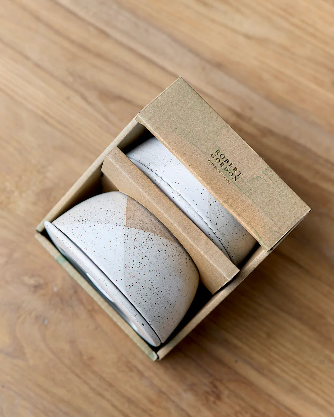 Robert Gordon The Wanderer Container 360ml Set of 2 - White Speckle