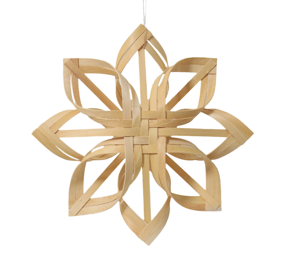 Robert Gordon Woven Snowflake Decoration - Large