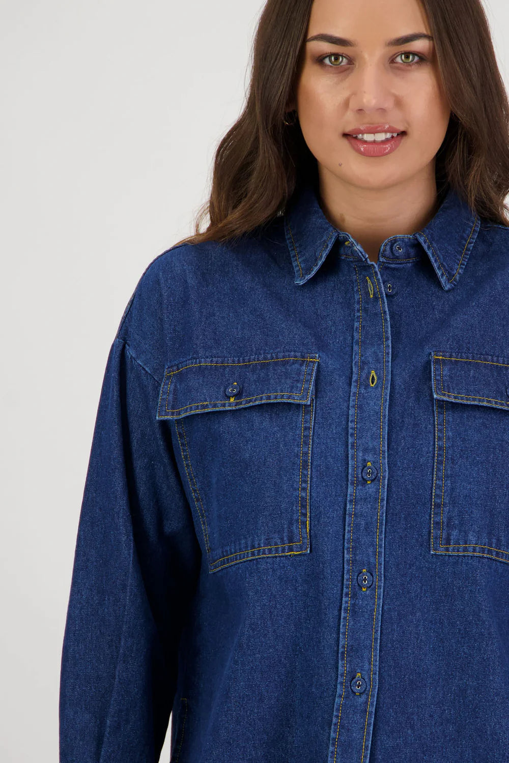 Briarwood Rock Top - Denim