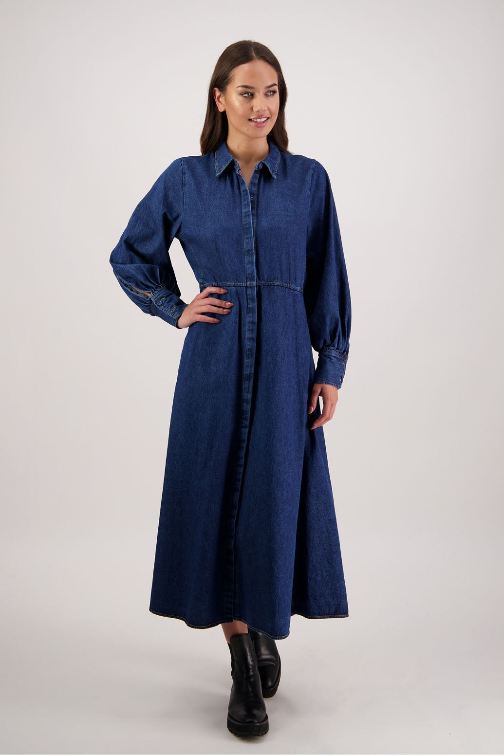 Briarwood Rockie Dress - Denim