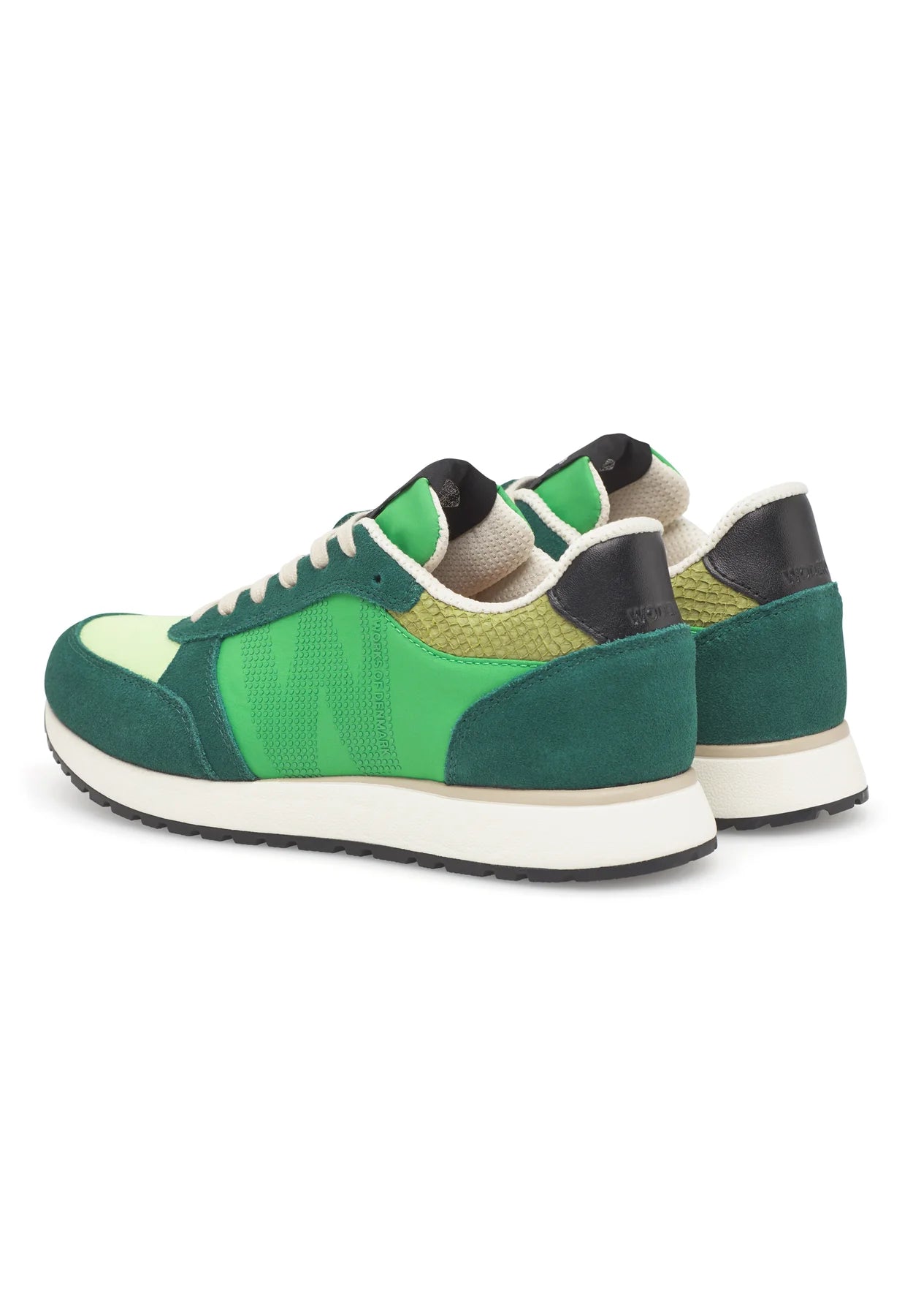 Woden Ronja Sneaker - Apple Green Multi